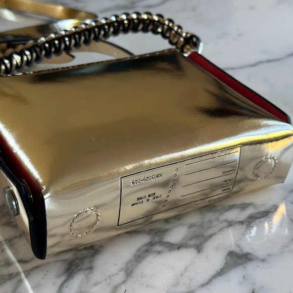 Rare Metallic Finish Rag & Bone Atlas Crossbody - Picture 3 of 7
